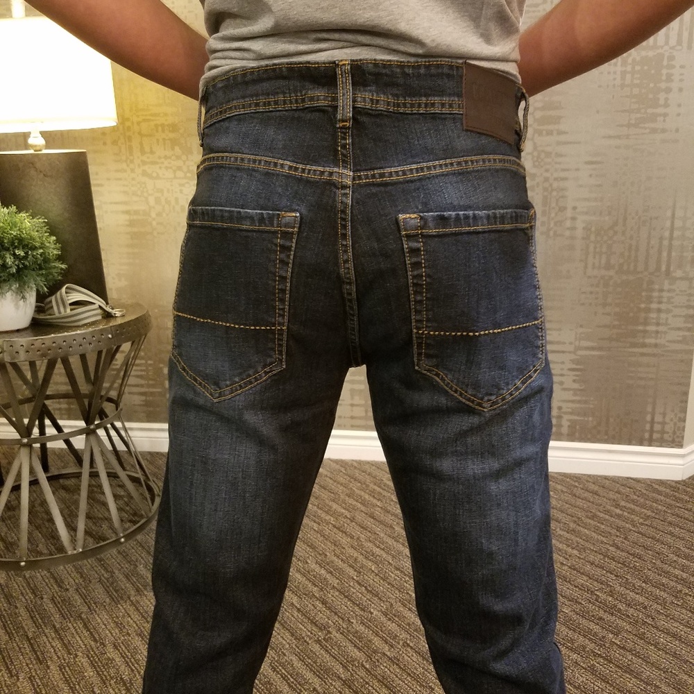 NEW! Men's "Rochester" Dark Wash Denim Jeans - Picture 3 of 5